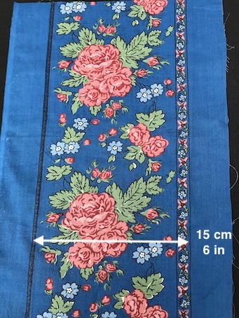 french fabrics for quilt borders with pink and blue tones