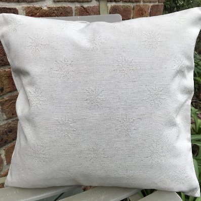 eidelweiss flower cushion cover