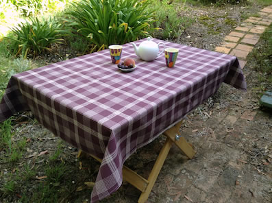 check picnic tablecloth